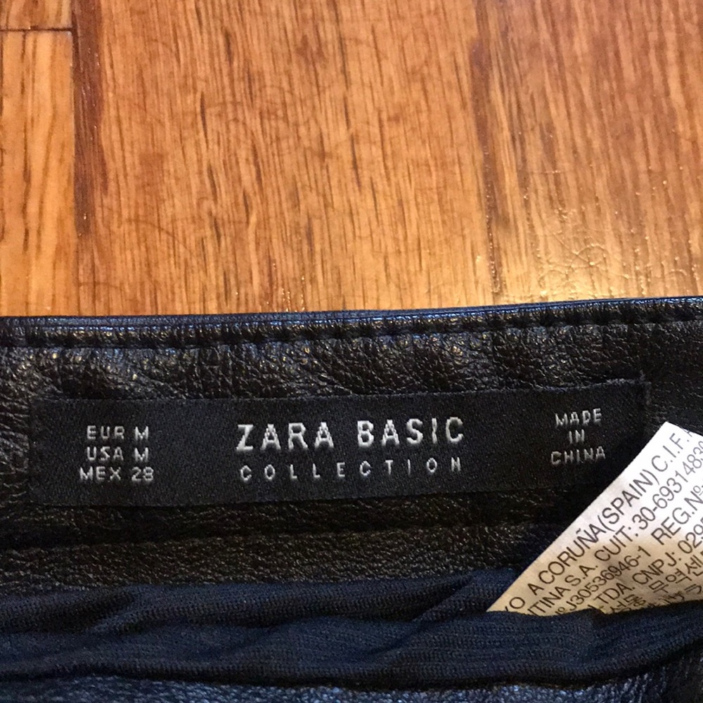 Zara leather skirt - Picture 5 of 5